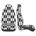 thumbnail image 3 of Yiaed Nautical Anchors1 Print Car Seat Covers,Universal Auto Seats Protector Fits for Car,SUV Sedan,Truck,Automotive Seat Covers & Accessories(Two packs), 3 of 7