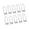 thumbnail image 4 of BELOVING 10 Pieces Downlight Panel Lamp Spring Clip Bracket Professional LED Recessed White, 4 of 10