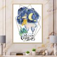 thumbnail image 1 of Designart Cute Christmas Llama Children's Art Floating Frame Wall Art, 1 of 4