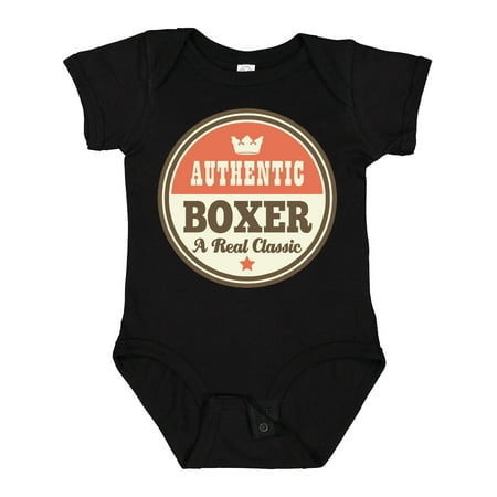

Inktastic Funny Boxing Classic Boxer Gift Baby Boy Bodysuit