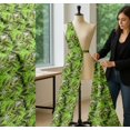 thumbnail image 5 of Soimoi Cotton Voile Fabric Leaves & Lemur Animal Printed Craft Fabric by The Yard 56 Inch Wide, 5 of 7
