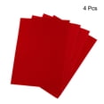 thumbnail image 3 of Uxcell Patchs en Velours Autocollants Patchs de Réparation Rouges 4 Pcs, 3 of 5