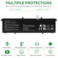 thumbnail image 2 of L15C3PB1 Laptop Battery Replacement for Lenovo Ideapad 330S 330S-14IKB 330S-14AST 330S-15ARR 330S-15AST 330S-15IKB GTX1050 Series Notebook 5B10W67358 5B10Q39206 L15L3PB0 L15M3PB0, 2 of 8