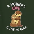 thumbnail image 6 of Wild Bobby A Mother's Love Is Like No Otter Women Graphic Tee, 6 of 6