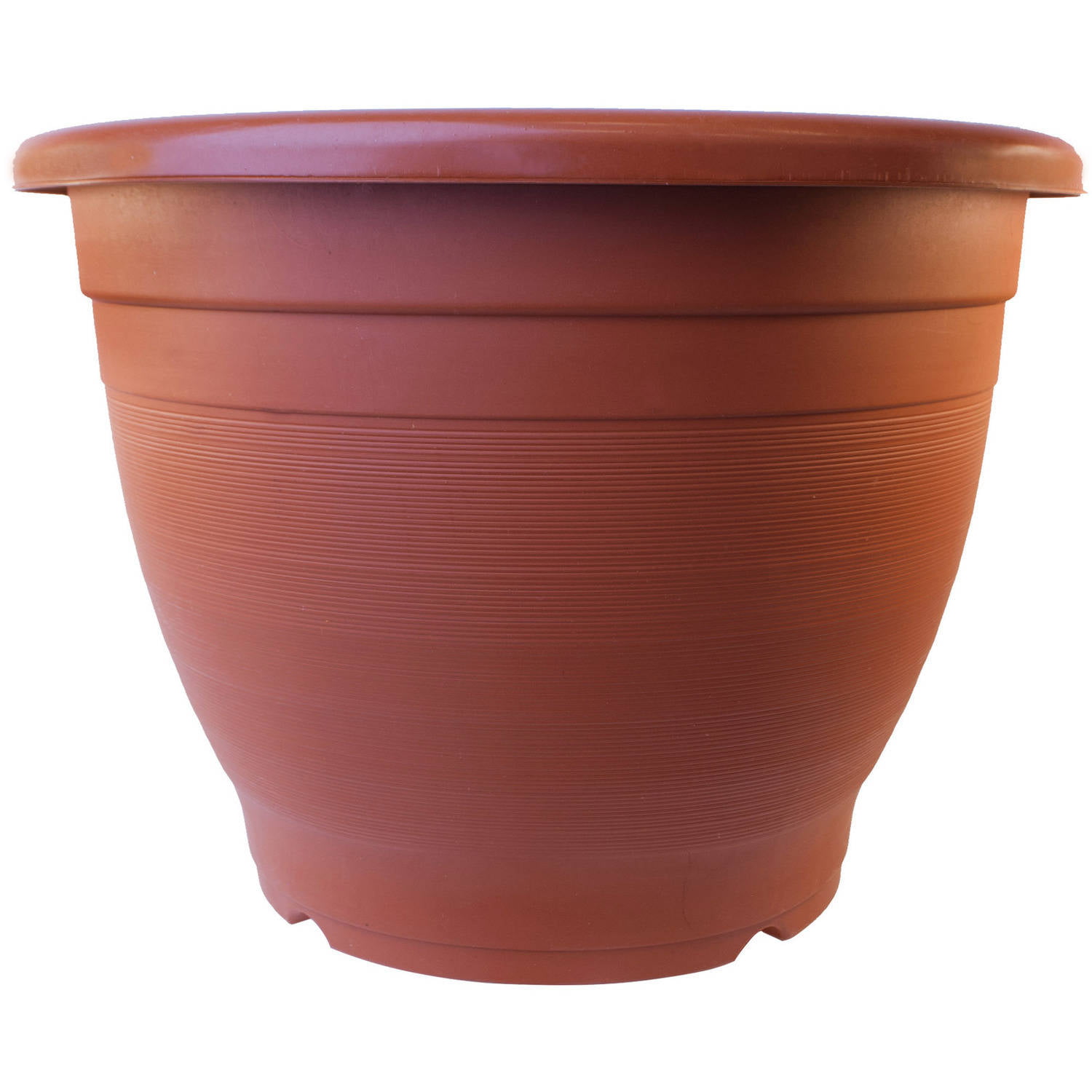 40 x 13cm Plant Pots Terracotta Plastic 1 Litre L lt Professional Thermoformed 