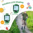 thumbnail image 6 of Gymax 24.5''-33.5'' Metal Detector for Kids with LCD Display IP68 Waterproof Green, 6 of 10