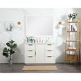 thumbnail image 6 of Elegant Lighting Vf19448 Blake 48" Free Standing Single Basin Vanity Set - White, 6 of 8