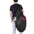 thumbnail image 3 of Qiilu Sac de Rangement pour Basketball, Sac en Filet pour Basketball, Sac de Rangement Portable pour Ballons de Sport de Basketball Soccer Volleyball Soccer avec Cordon de Serrage en Filet, 3 of 5