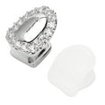 thumbnail image 3 of Single Tooth, Hip Hop Teeth Bling Teeth Accessory Decoration for Teeth Rapper Costume Cosplay Single Tooth, 3 of 7