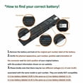 thumbnail image 7 of 6MT4T 7.6V 62WH Laptop Battery Compatible with Dell Latitude 14 5470 E5470 15 5570 E5570 Precision 15 3510 M3510 Series, 7 of 7
