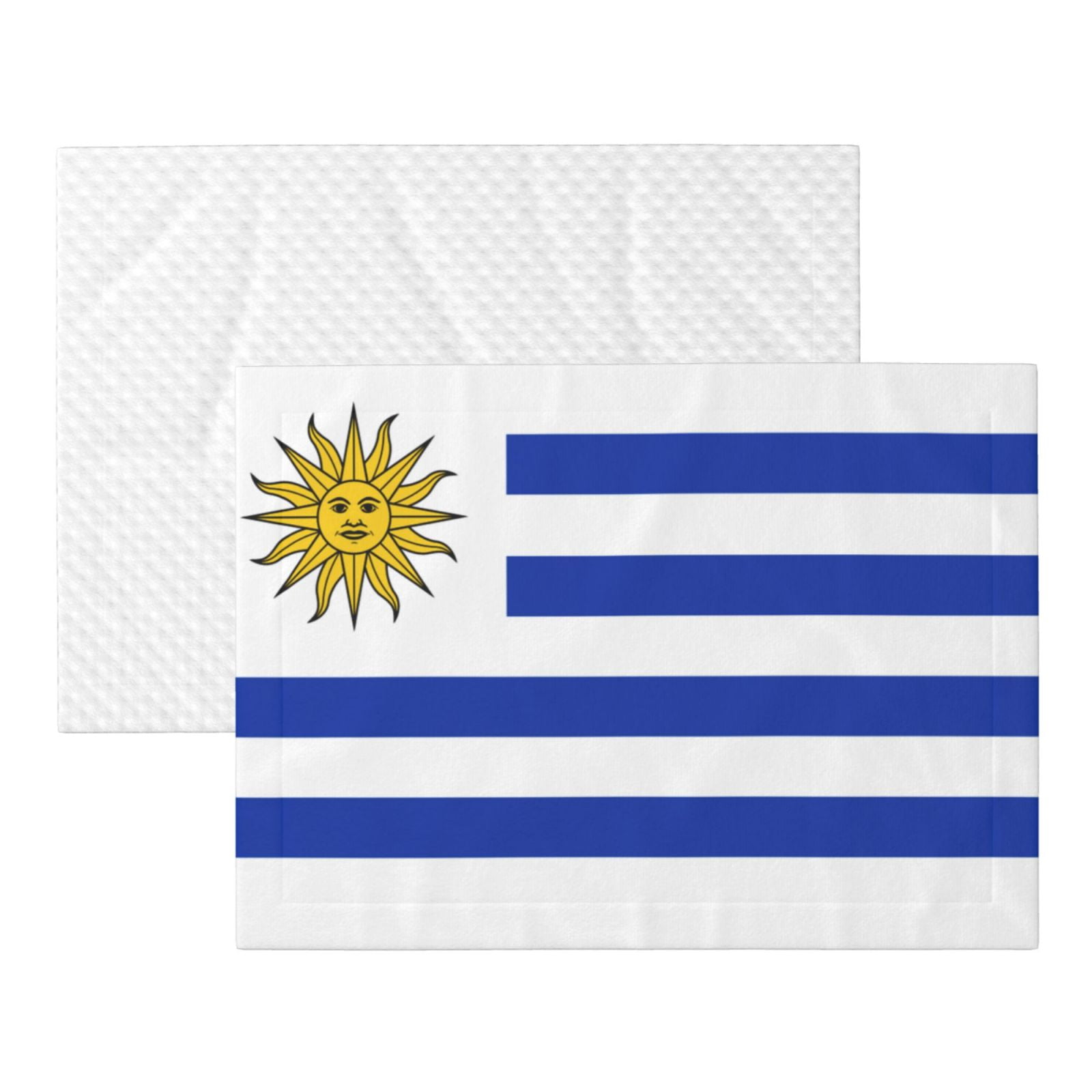 Uruguay Flag Dog Blanket Soft Warm Flannel Cat Blanket Great Pet Throw for Cats Puppy Small Medium Large Dog