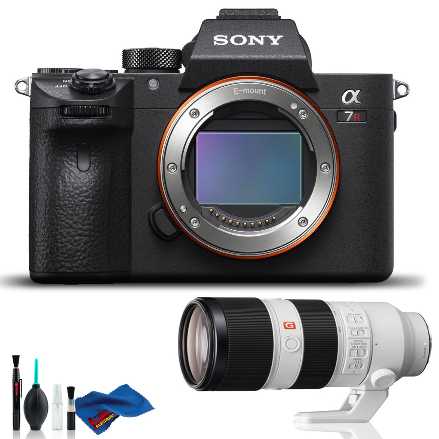 Sony Alpha a7R III Mirrorless Digital Camera with 70-200mm Lens - Starter Kit(International Model)