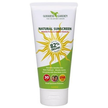 Liquid Sunscreen - Natural Sunscreen SPF 30 Goddess Garden 6 oz Liquid