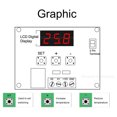 thumbnail image 5 of 2PCS XH-W120912V DC Placa Controladora de Temperatura Digital Pantalla LED MóDulo de Termostato Digital con Carcasa Impermeable, 5 of 5