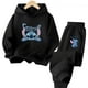 thumbnail image 2 of Sudadera con capucha de punto para niños y niñas, sudadera de manga larga para bebés, sudadera de punto de otoño para niños de 3 a 14 años, ropa de calle para niñas, 2 of 5
