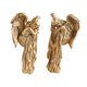 thumbnail image 2 of 2 Piezas Estatua de Ángel Figura Decorativa de Pared Escultura de Resina Artesanía Coleccionable Colgante Adecuadas para Sala de Estar Jardín Oficina, 2 of 9