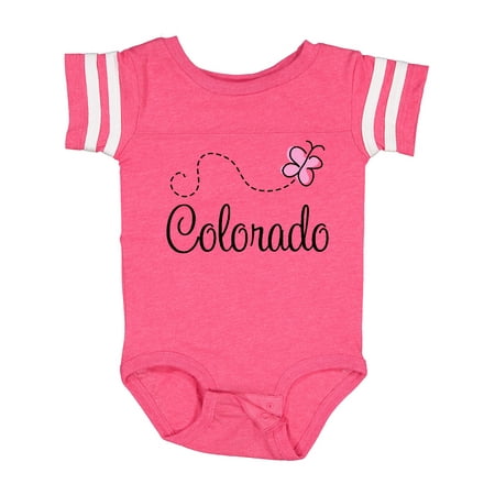 

Inktastic Butterfly Colorado Gift Baby Girl Bodysuit