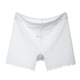 thumbnail image 3 of Calzoncillos para mujer Bragas de talla grande de seda helada Calzoncillos tipo bóxer de seguridad transpirables Ropa interior de lencería, Blanco, XL Advancent AP001217-07B, 3 of 7