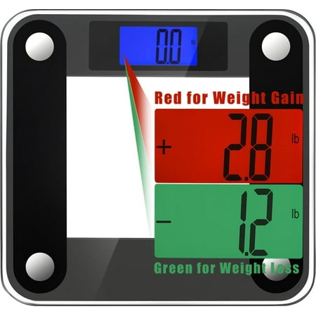 Ozeri Precision II Digital Bathroom Scale (440 lbs Capacity), with Weight Change...