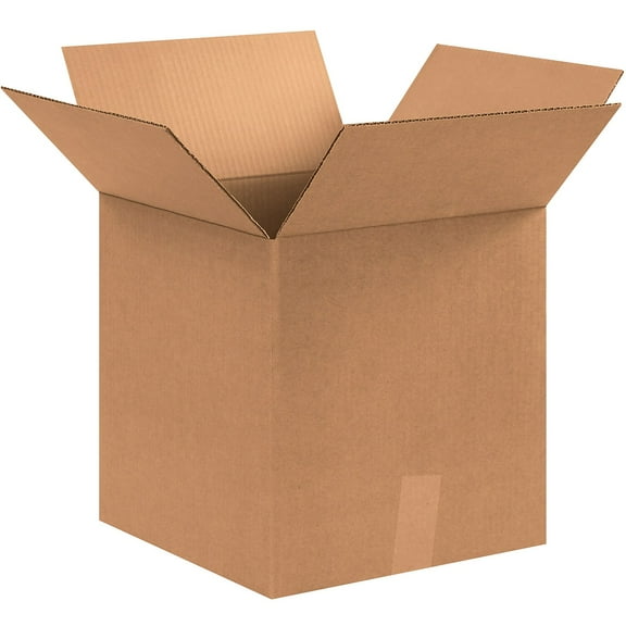 Box Partners Corrugated Boxes 12" x 12" x 13" Kraft 25/Bundle 121213R