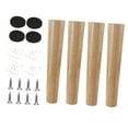 thumbnail image 4 of deevoka 4 Pieces Wood Furniture Legs Couch Legs for NightStand Dresser Loveseat 40cm, 4 of 9