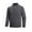 Dark Gray, variant on Zylanna Men's Quarter Zip Stand Up Collar Sweaters, Warm and Comfy Long Sleeve Business Casual Knitted Pullover Dark Gray Size 2XL