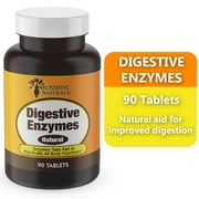Sunshine Naturals Digestive Enzymes Dietary Supplement, 90 Tablets
