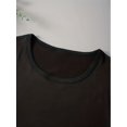 thumbnail image 4 of Casual Sports Loose Heart Graphic T-shirt, Leopard Print Round Neck Letter Printed Summer Sports Workout Top, Women's Tops, 4 of 6