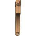 thumbnail image 2 of Ekena Millwork 6"W x 48"D x 48"H Westlake Craftsman Rough Sawn Bracket, Western Red Cedar, 2 of 13
