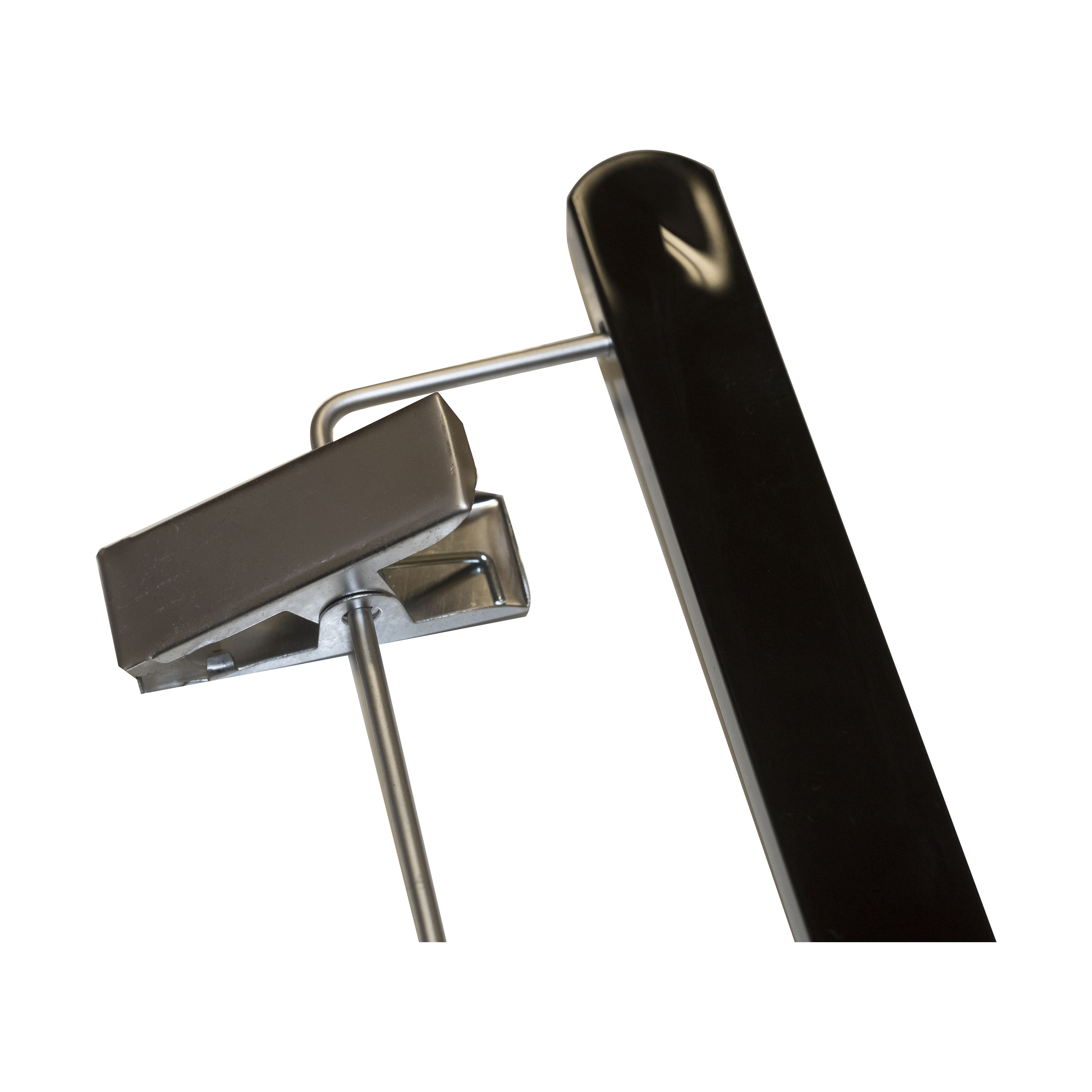NAHANCO Equinox Wooden Skirt/Pant Hanger - 14" Black - Home Use