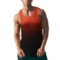 thumbnail image 2 of Krdevn Mens Summer Casual Loose Sports Beach Print Jacket Vest Top Blouse,Tank Tops Men,XL, 2 of 7