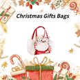 thumbnail image 5 of S SERENABLE Santa Claus Suit Christmas Bags Santa Themed Christmas Gift Bags for Kids, Adults, Employee Christmas Gifts Bags Christmas Holiday Party Supplies 7.48 x 3.74 x 4.33inch, 5 of 7