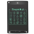 thumbnail image 1 of Tablero de escritura LCD de 8,5 pulgadas Tablero de escritura LCD Juguetes para niños Tablero de notas de dibujo de aprendizaje para niños Tablero de escritura, 1 of 5