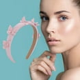 thumbnail image 2 of Unique Bargains 1 Pc Wide Butterfly Headbands for Women Pink, 2 of 6