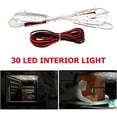 thumbnail image 2 of Kit de luces interiores ultrabrillantes de 40 LED para coche, camión, caravana, luz de techo (CC 12 V, blanco), 2 of 5