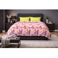 thumbnail image 2 of Bunga Mekar- 100% Cotton Queen Size Duvet Cover Set Including 2 Shams. Made in Green by Oeko-Tex., 2 of 7