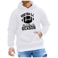 thumbnail image 1 of Wyzesi Oversized Sweatshirts Men Black Male Rugby Print Sweatshirt Long Sleeve Hooded Sweatshirt, 1 of 4