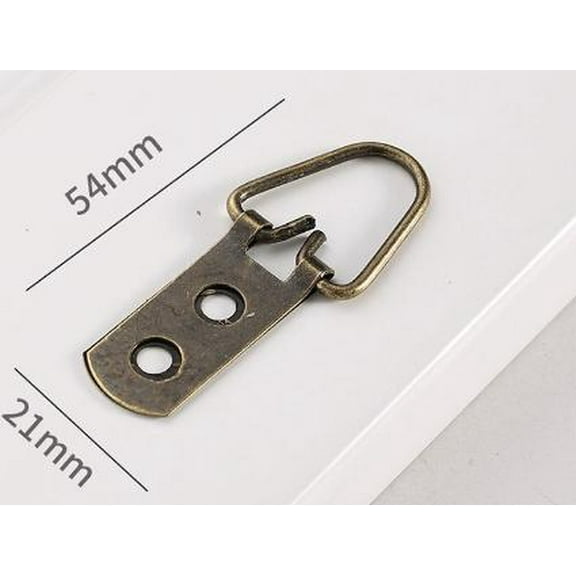 AURARMLET 15Pcs Heavy Duty Picture Frame Hanging Hardware with Screws Light Brown