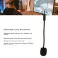 thumbnail image 4 of Micrófono Reemplazable, Micrófono Omnidireccional Flexible Para Auriculares De Juego De Alta Sensibilidad Para Charlas En El Campus Para Videojuegos, 4 of 7