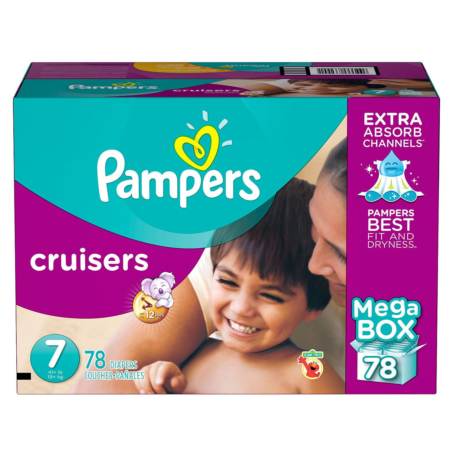 Pampers Baby Dry Diapers 2 -222 ct. lb.) - Walmart.com