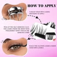 thumbnail image 3 of Veyesbeauty Self Adhesive Lashes-Soft Trio No Glue Needed - Upgraded Invisible Band for Natural Look, 3 of 11