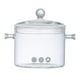thumbnail image 1 of Olla de vidrio para cocinar con tapa Juego de ollas de vidrio Utensilios de cocina multifuncionales Olla para estufa para frutas Camping RV Viajes Coc claro 1300ml, 1 of 9
