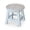 Antique White, variant on Carved with Floral Motif | Applicable as Child's Seat or Step Stool | Enhances Room Aesthetics