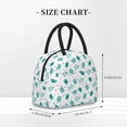 thumbnail image 2 of Rateoe Sea Turtle Pattern Lunch Bag Women, Lunch Box, Lunch Bag, Small Leakproof Lunch Tote Large Capacity Reusable Insulated Cooler Lunch Container, 2 of 6