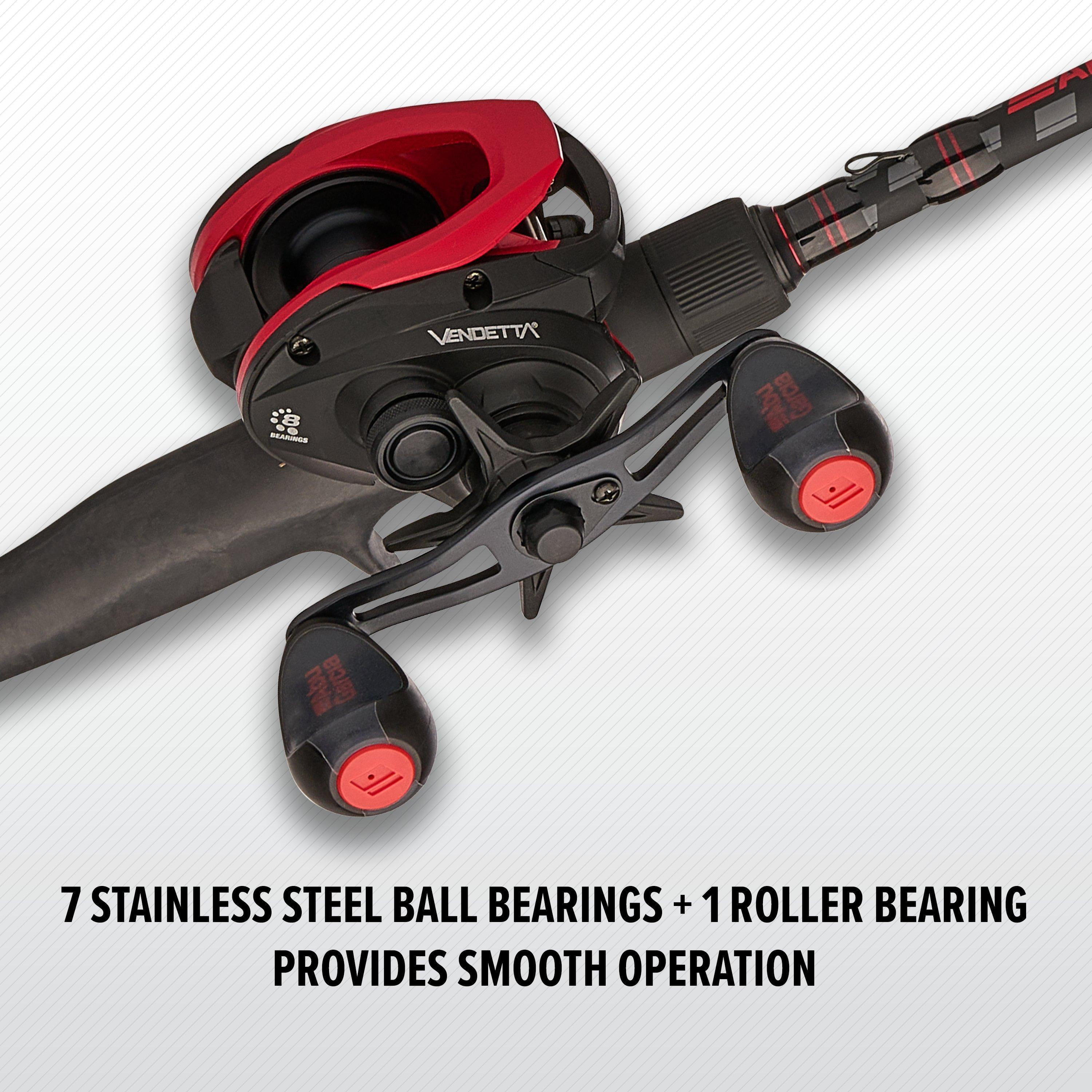 Abu Garcia Vendetta Baitcast Fishing Combo, 7' Medium Heavy Rod, Right  Handed Reel - Walmart.com