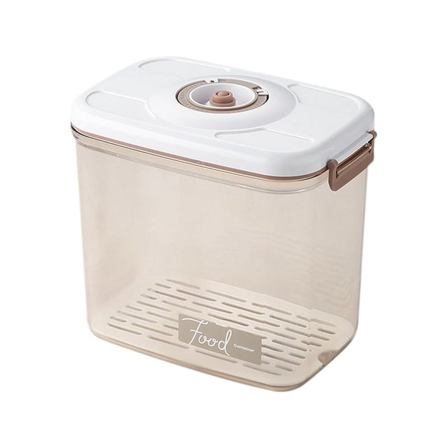 Cocina de Gran Capacidad de Almacenamiento de Alimentos Contenedor de Preservación Al Vacío Caja Sellada Caja de Almacenamiento de Grano Diverso 4.6L