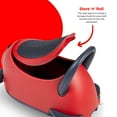 thumbnail image 6 of Yvolution Y Glider Luna, 3-in-1 Ride-on Toy to Kids Kick Scooter LED Light-up Wheels Red Unisex, 6 of 10