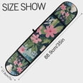 thumbnail image 3 of Yayeee Double Oven Mitt Kitchen Heat Resistant Baking 35" x7" Quilted Glove, Green Floral, 3 of 6