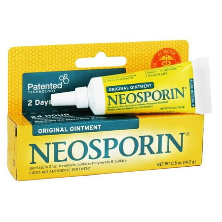 Neosporin Faster Result Antibiotic Original Ointment - 0.5 Oz, 2 Pack