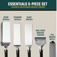thumbnail image 3 of HALO 5-Piece Elite Essentials Griddle Tool Kit with Spatula, Scraper, and Bottle, 3 of 10